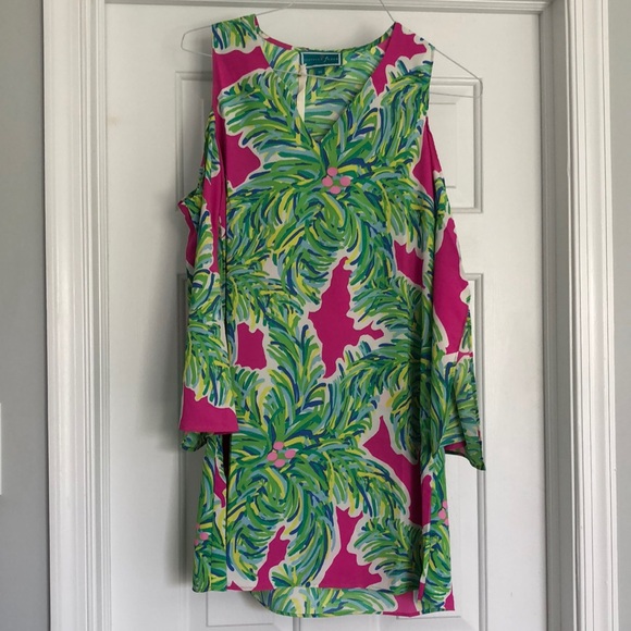 ❌SOLD❌ Southern Frock Dress 💗🌴 - Picture 2 of 8